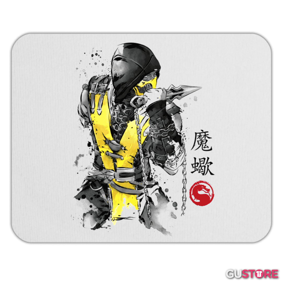 Mousepad Guerrero de Fuego