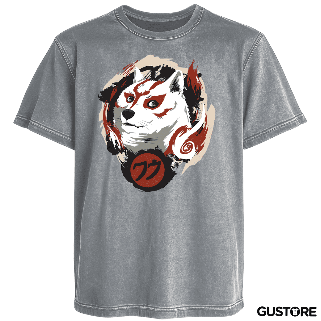 Polera desgastada Doge Amaterasu