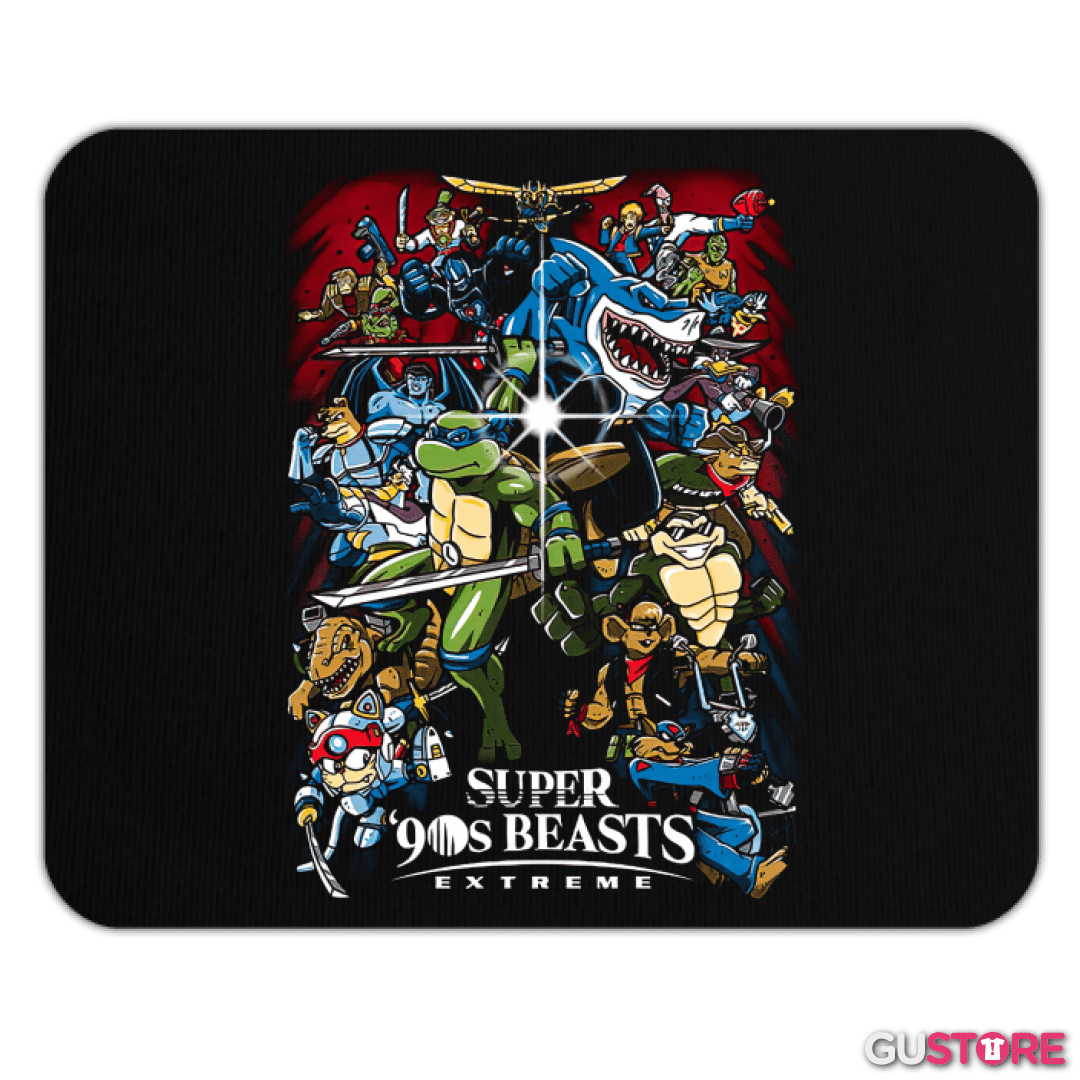 Mousepad Super 90s beasts