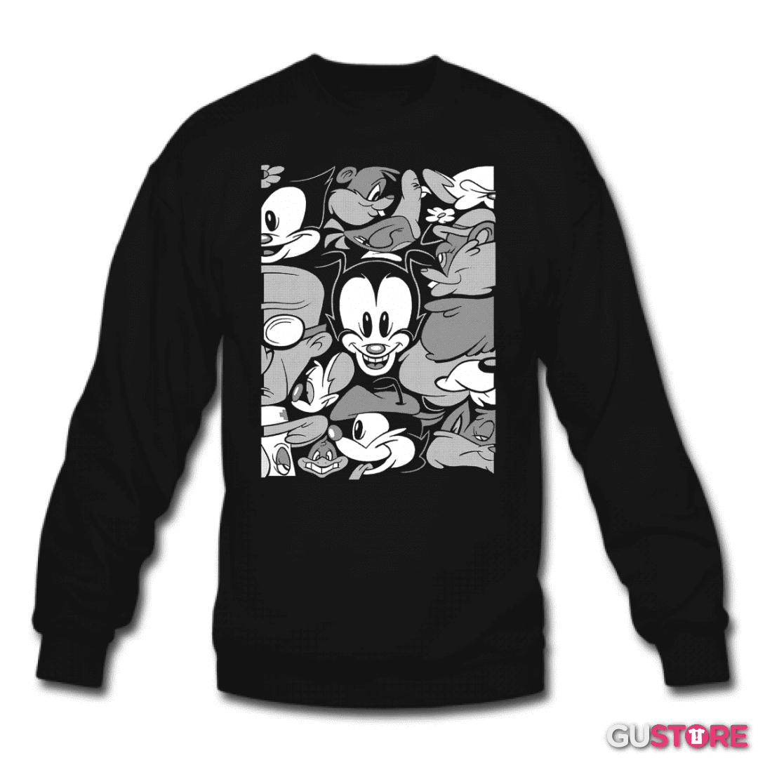 Poleron polo Animaniacs B&W 