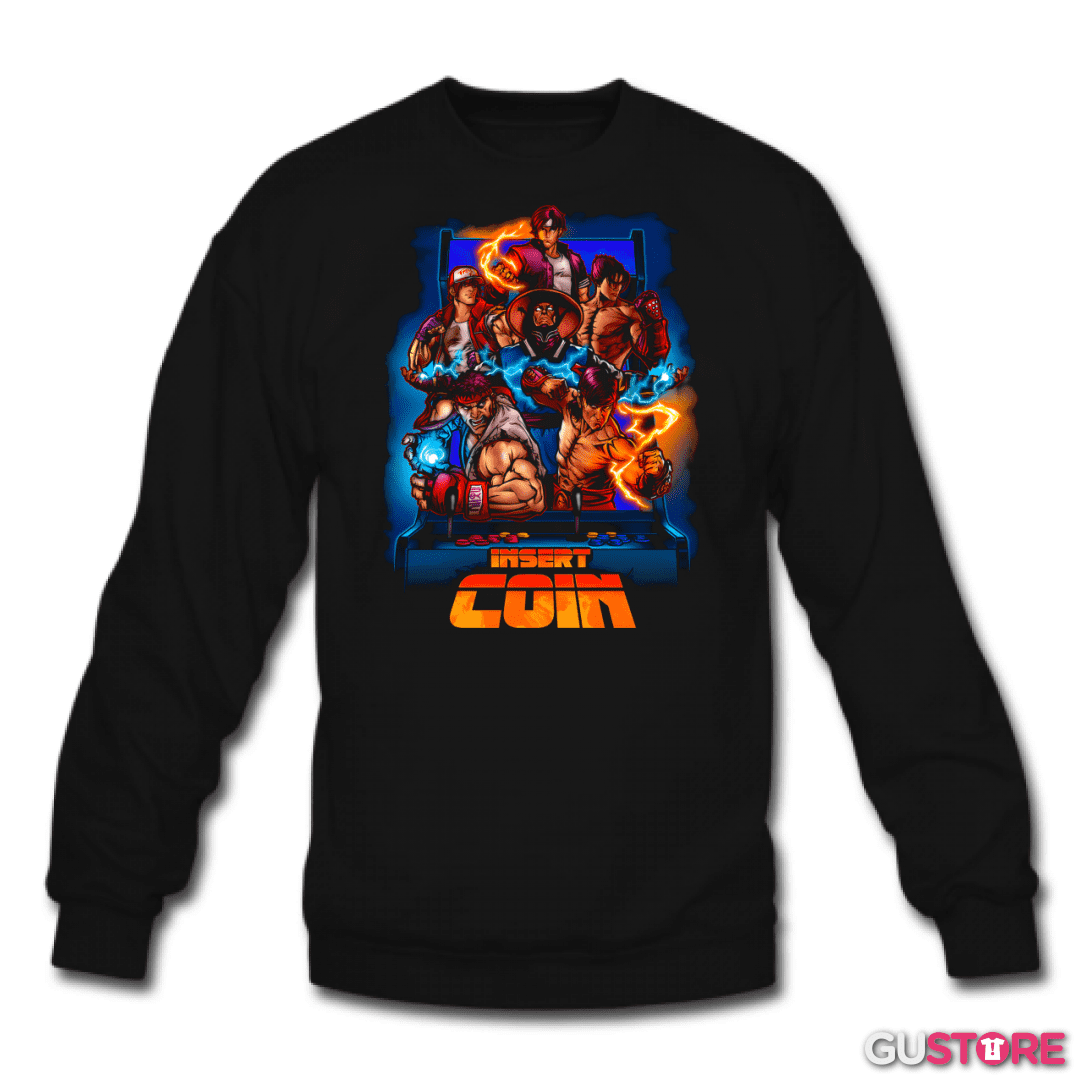 Poleron polo Insert Coin Fighters