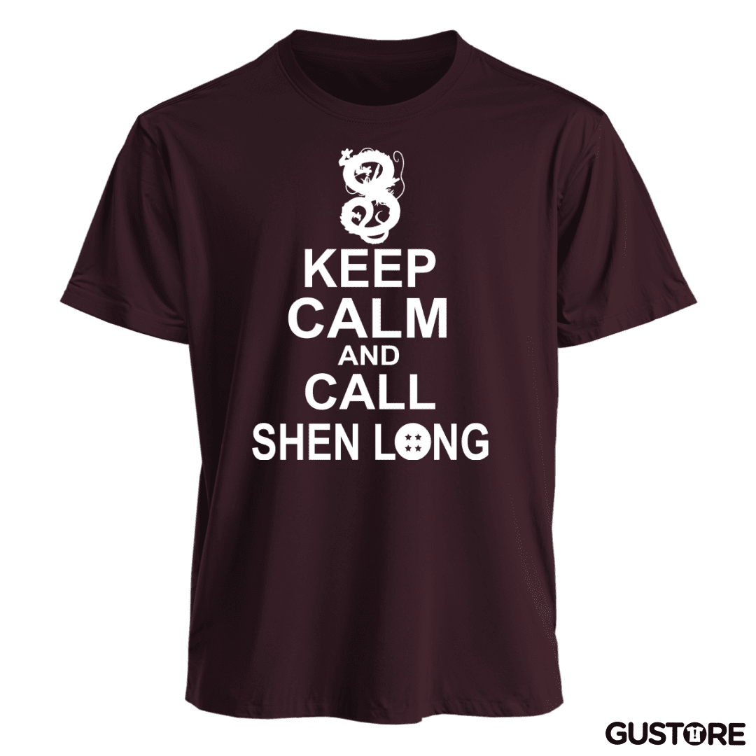 Polera Keep calm and call shen long