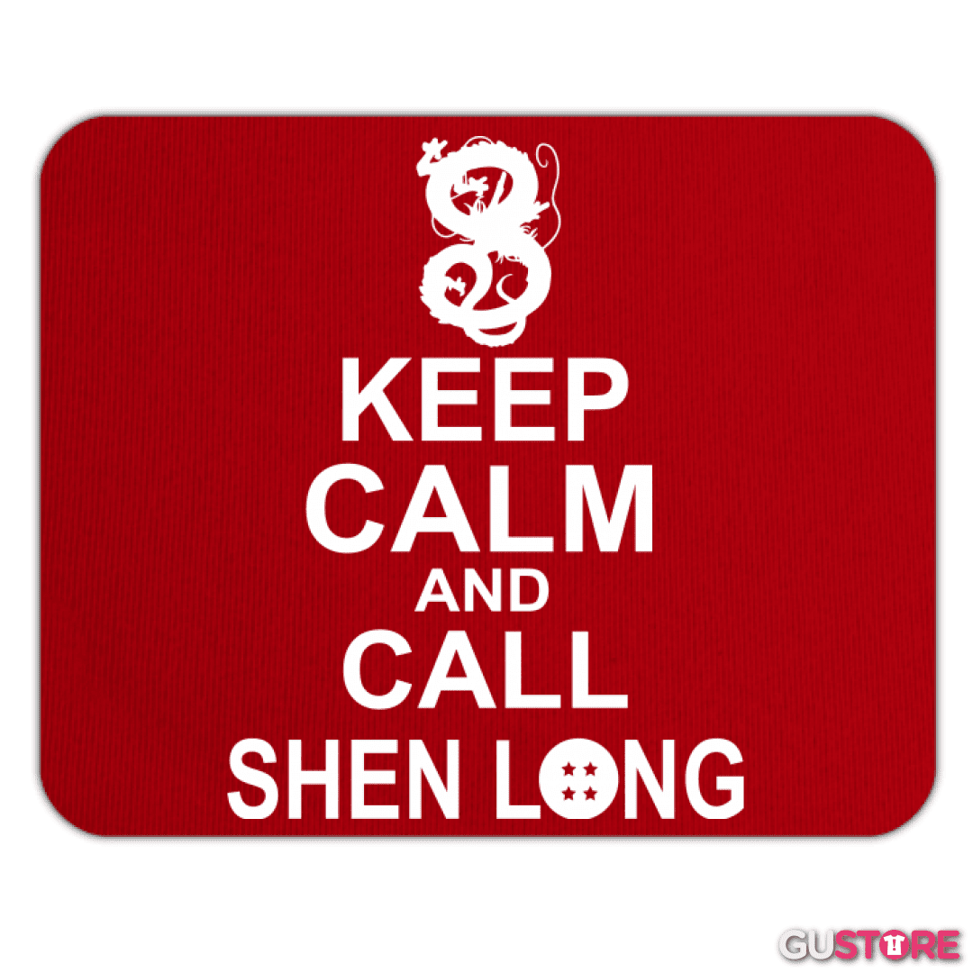 Mousepad Keep calm and call shen long