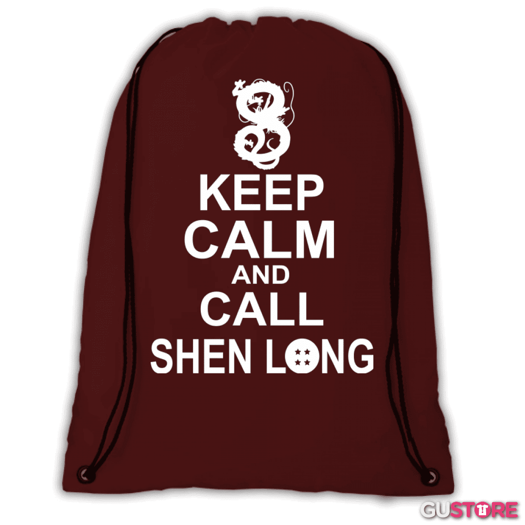 Mochila Keep calm and call shen long