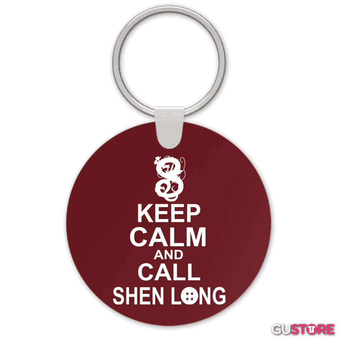 Llavero Keep calm and call shen long