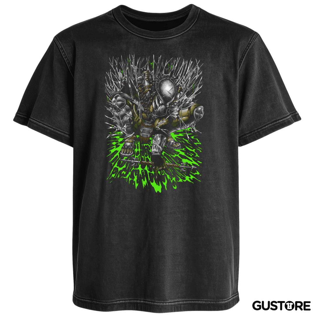 Polera desgastada Cazador de Humanos