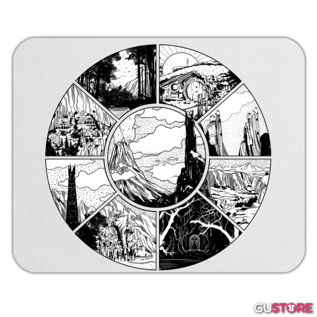 Mousepad La Tierra Media