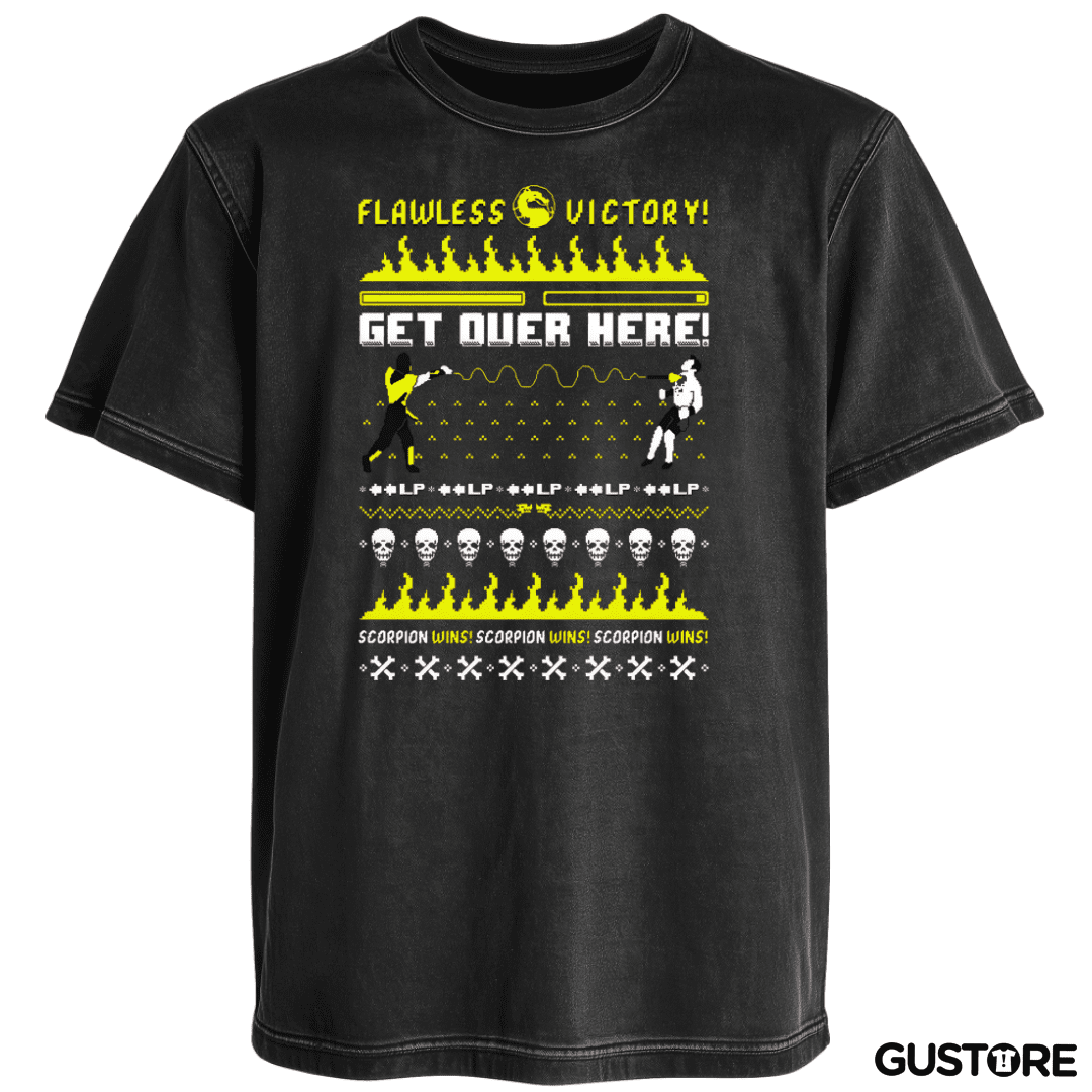 Polera desgastada Get Over Here!!!!