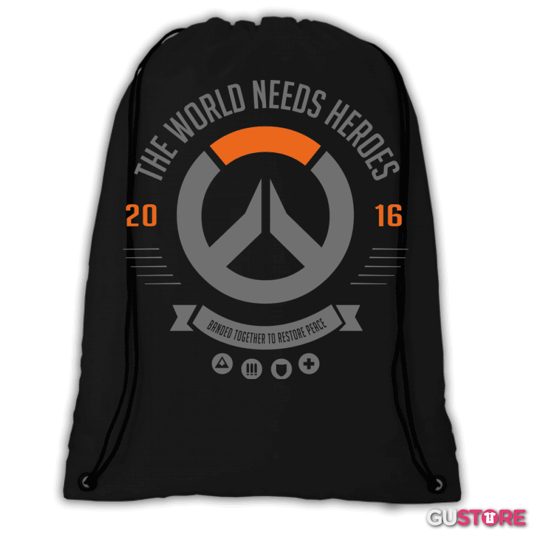 Mochila The world needs heroes
