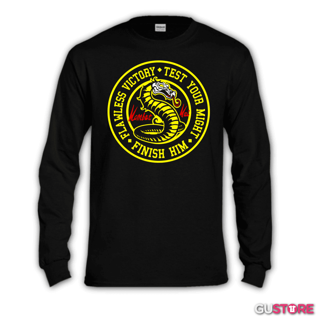 Polera manga larga Kombat Kai