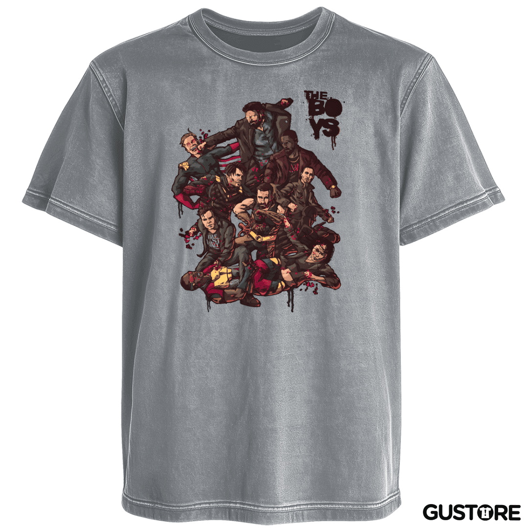 Polera desgastada The Boys