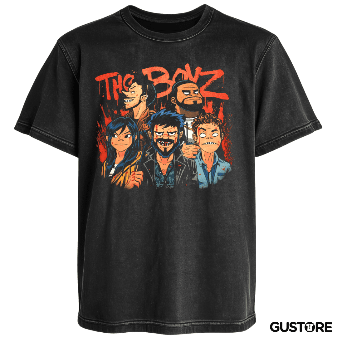 Polera desgastada The Boyz