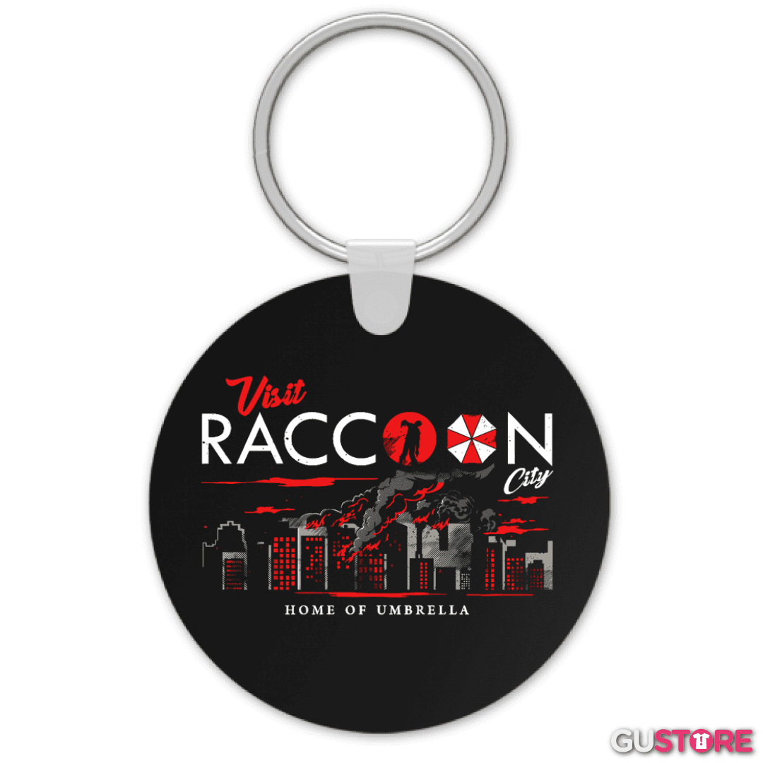 Llavero Visit Racoon city