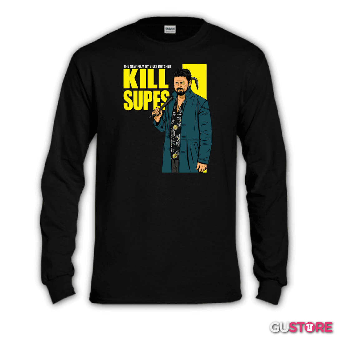 Polera manga larga Kill Supes