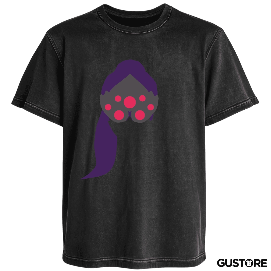 Polera desgastada Widowmaker