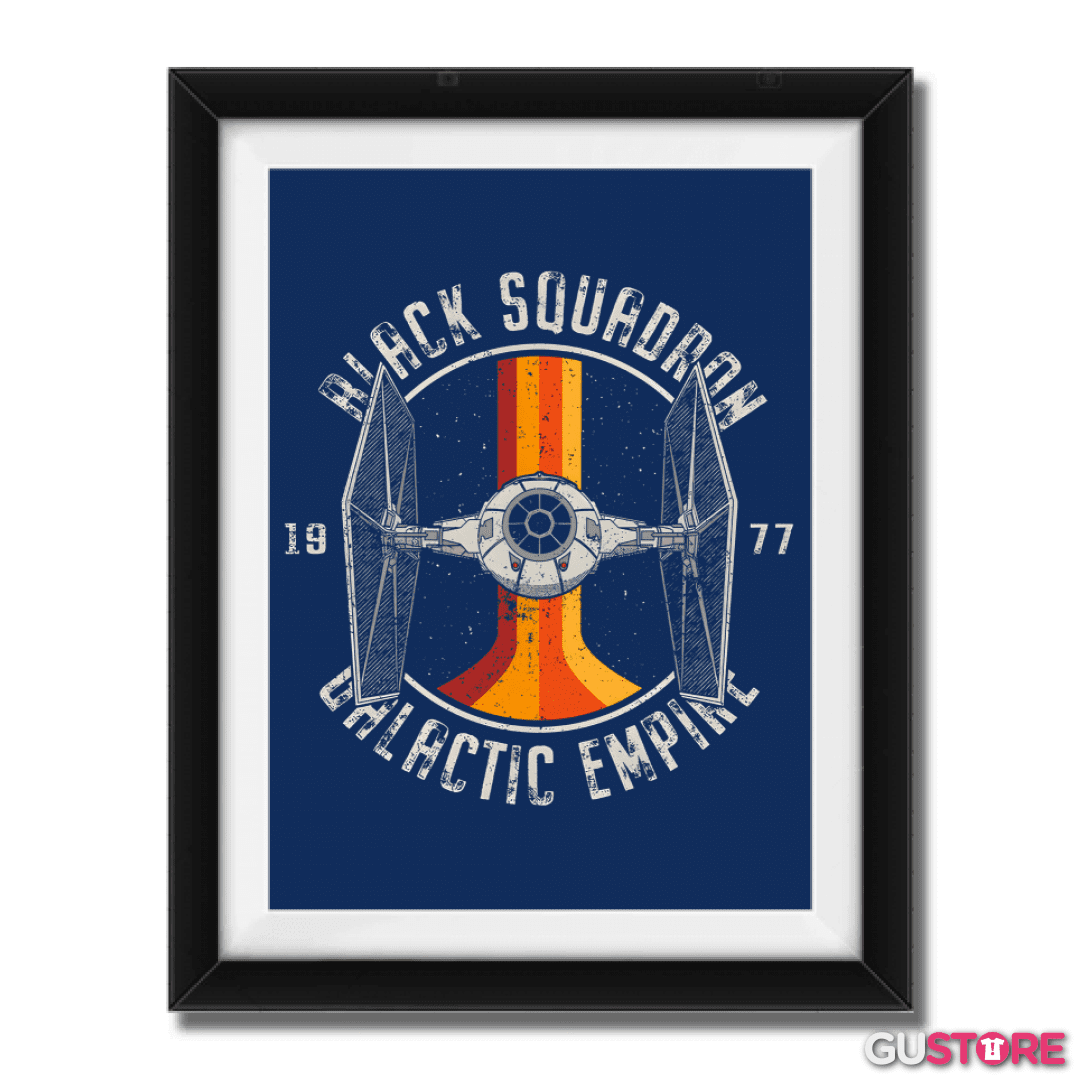 Cuadro decorativo Black squadron Galactic