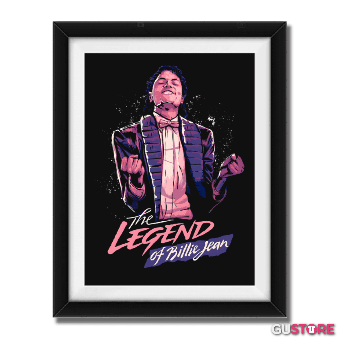 Cuadro decorativo La Leyenda de Billie Jean