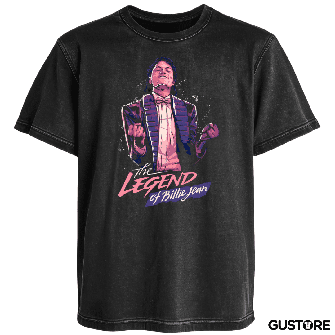 Polera desgastada La Leyenda de Billie Jean