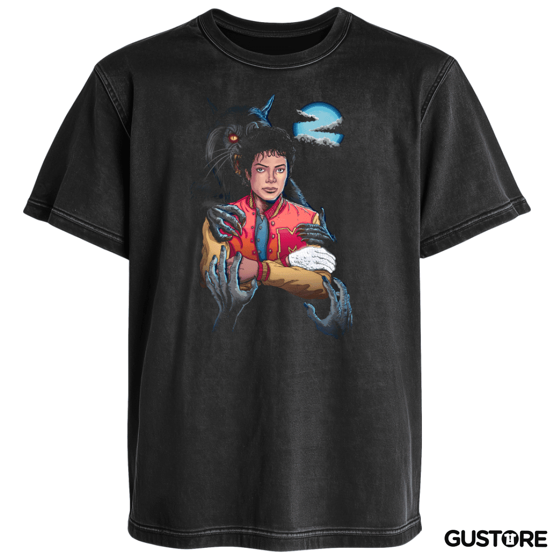Polera desgastada Jackson Thriller