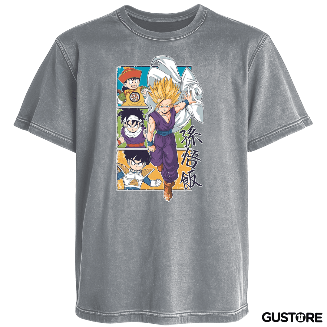 Polera desgastada Son Gohan 