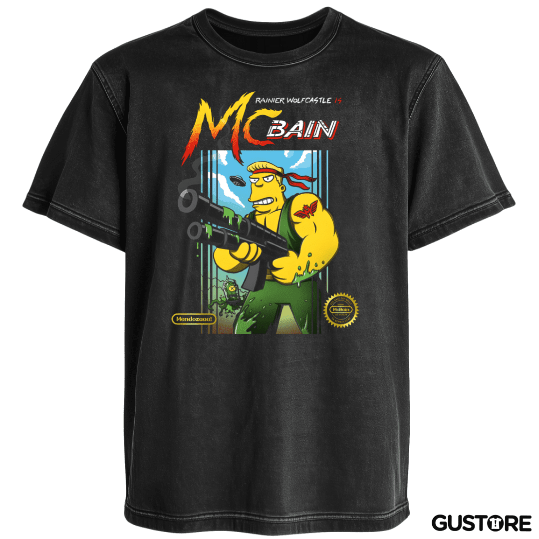 Polera desgastada Mc Contra
