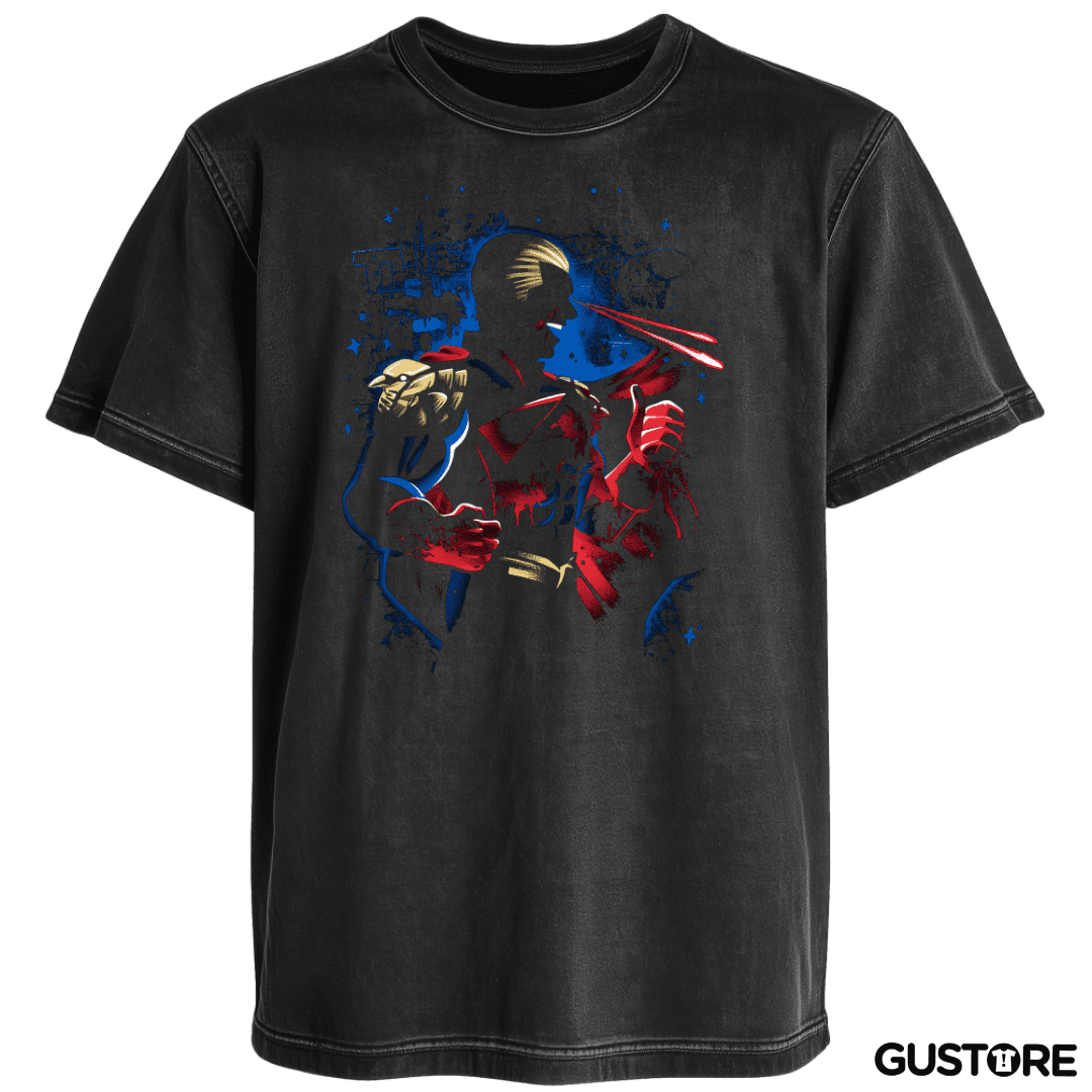 Polera desgastada El Vengador