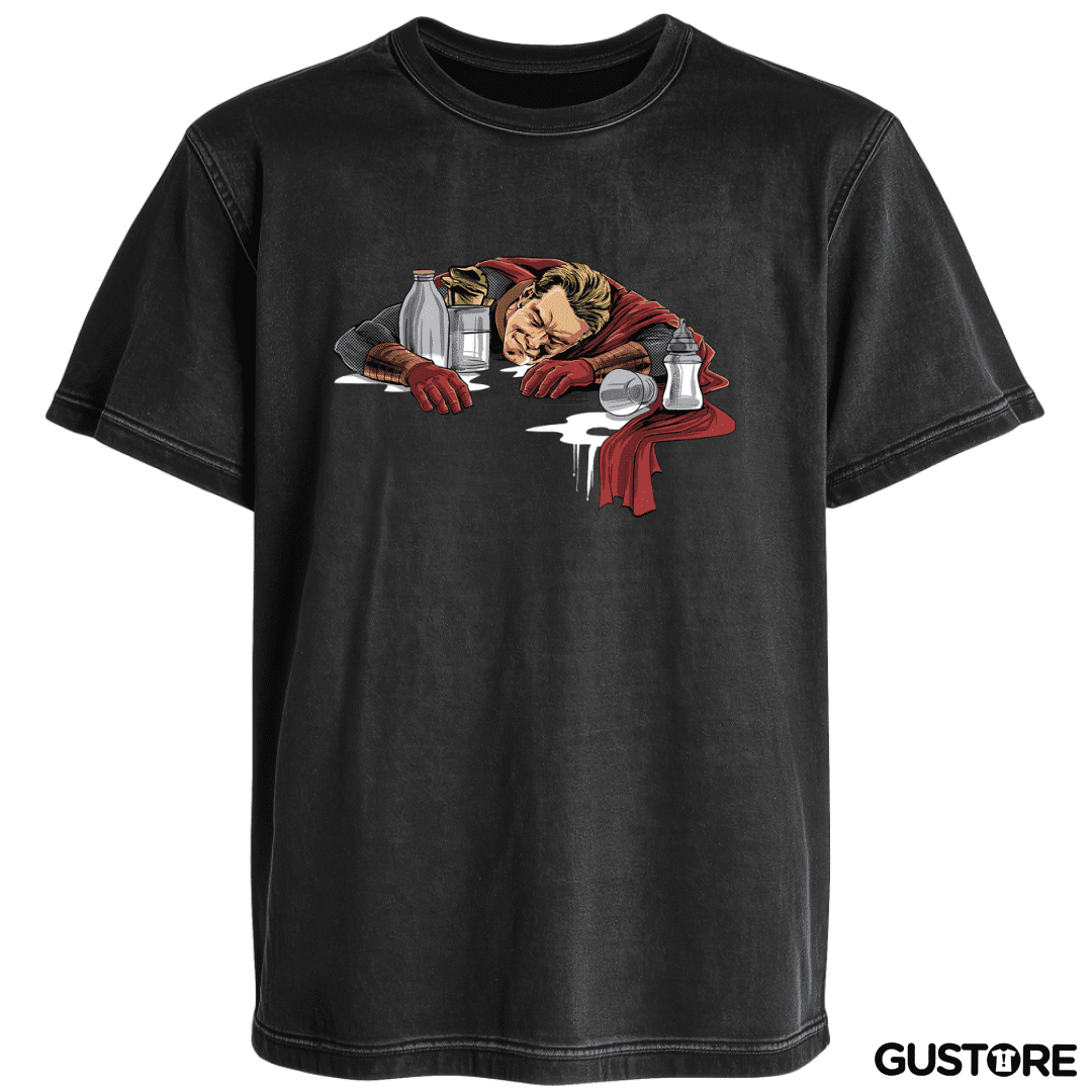 Polera desgastada El Lechero