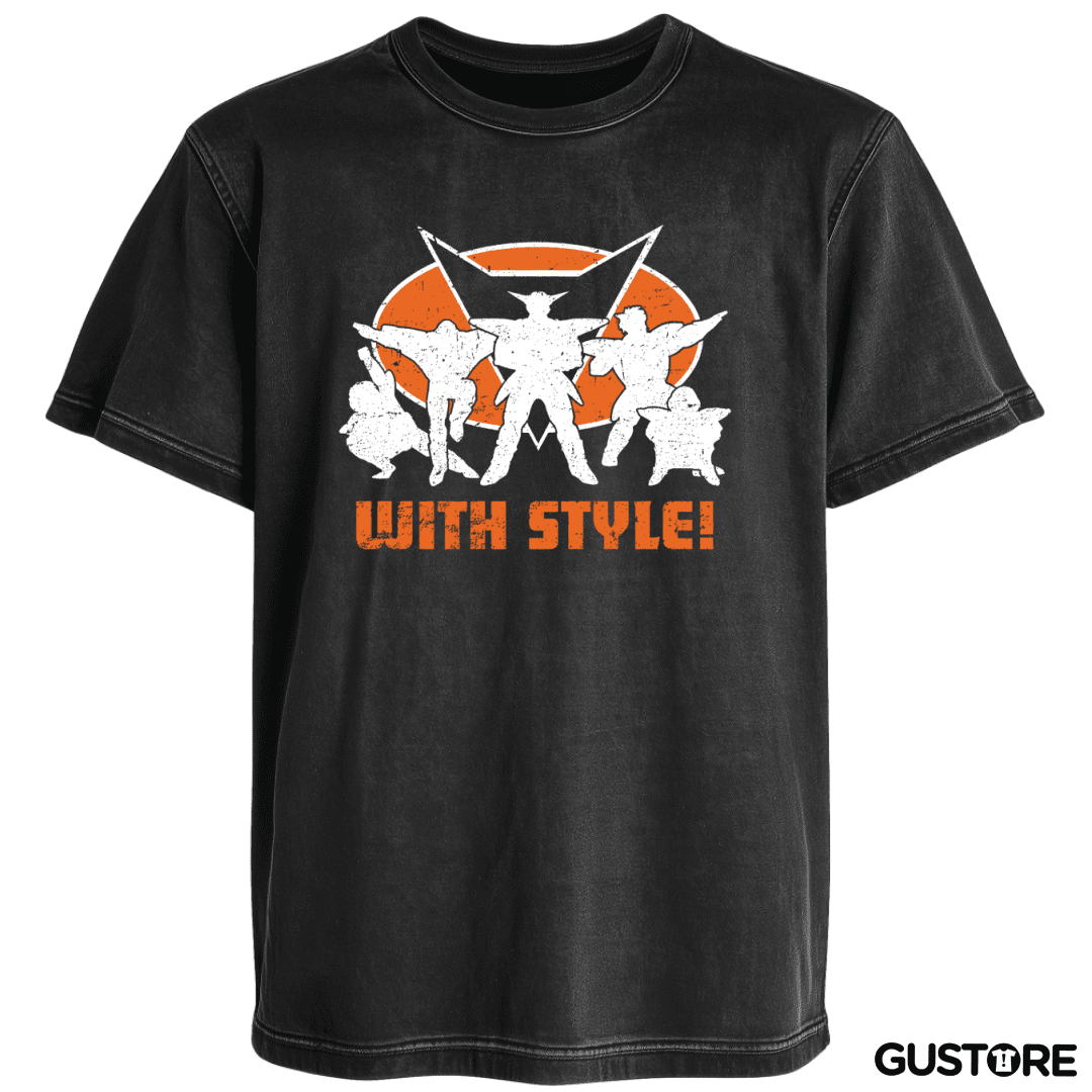 Polera desgastada Fuerzas Ginyu