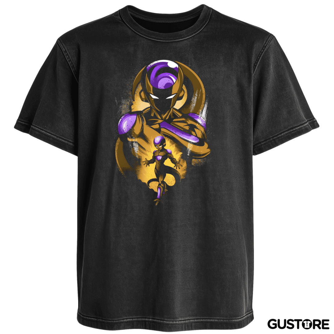Polera desgastada Golden Freeza