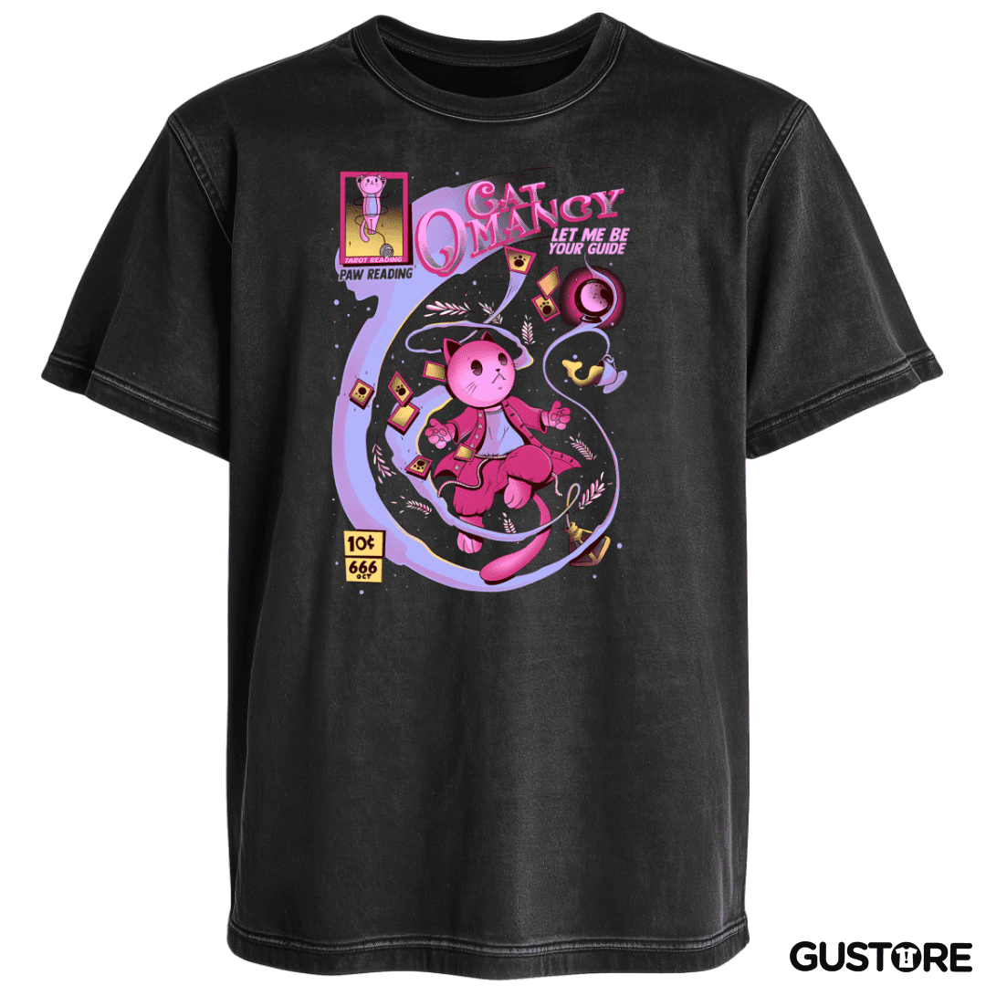 Polera desgastada CatOmancy