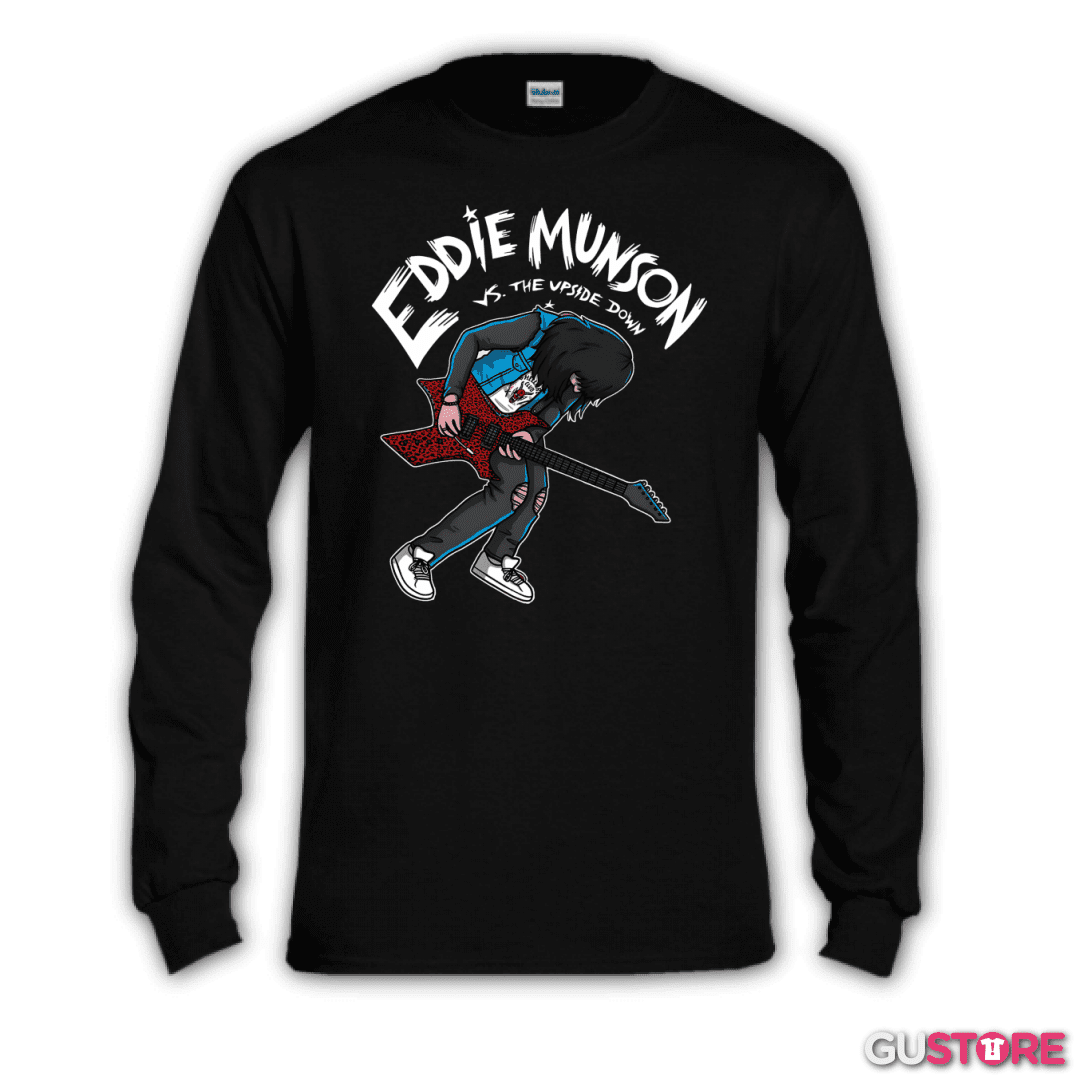 Polera manga larga Munson vs Upside Down