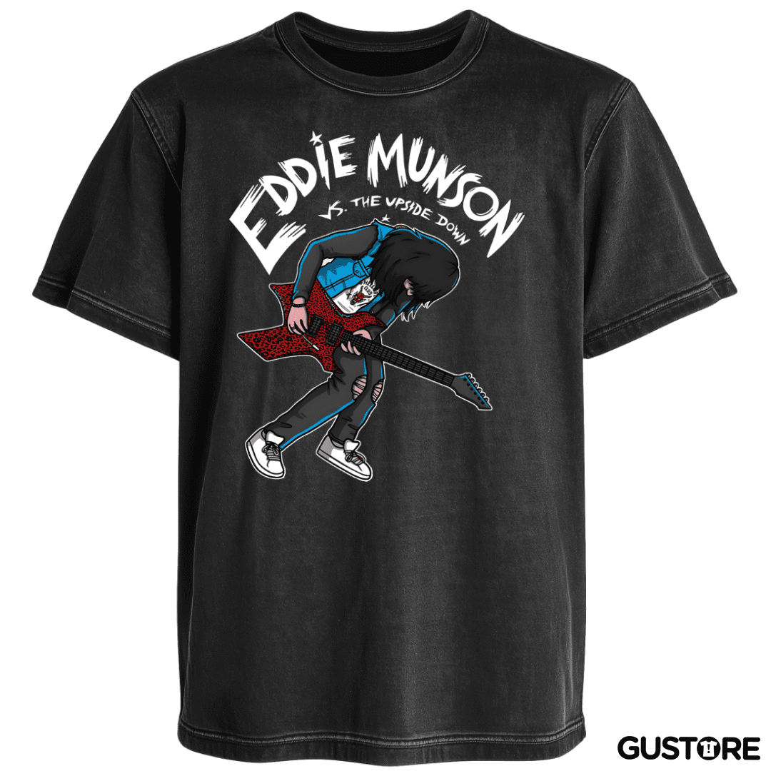 Polera desgastada Munson vs Upside Down