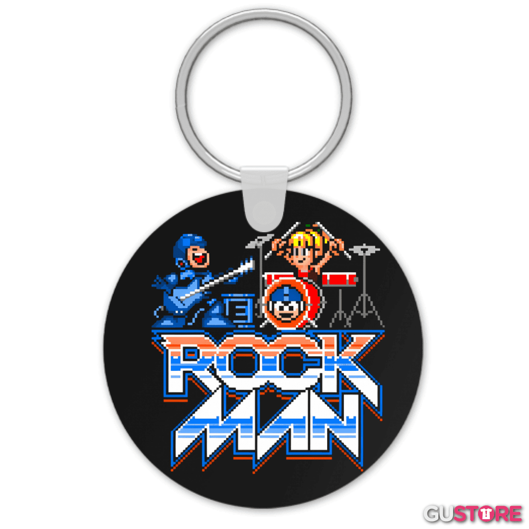 Llavero Rock Man