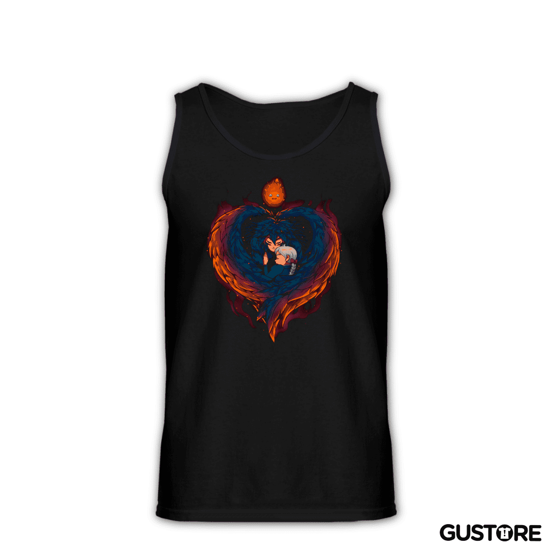 Sudadera Corazón en Llamas