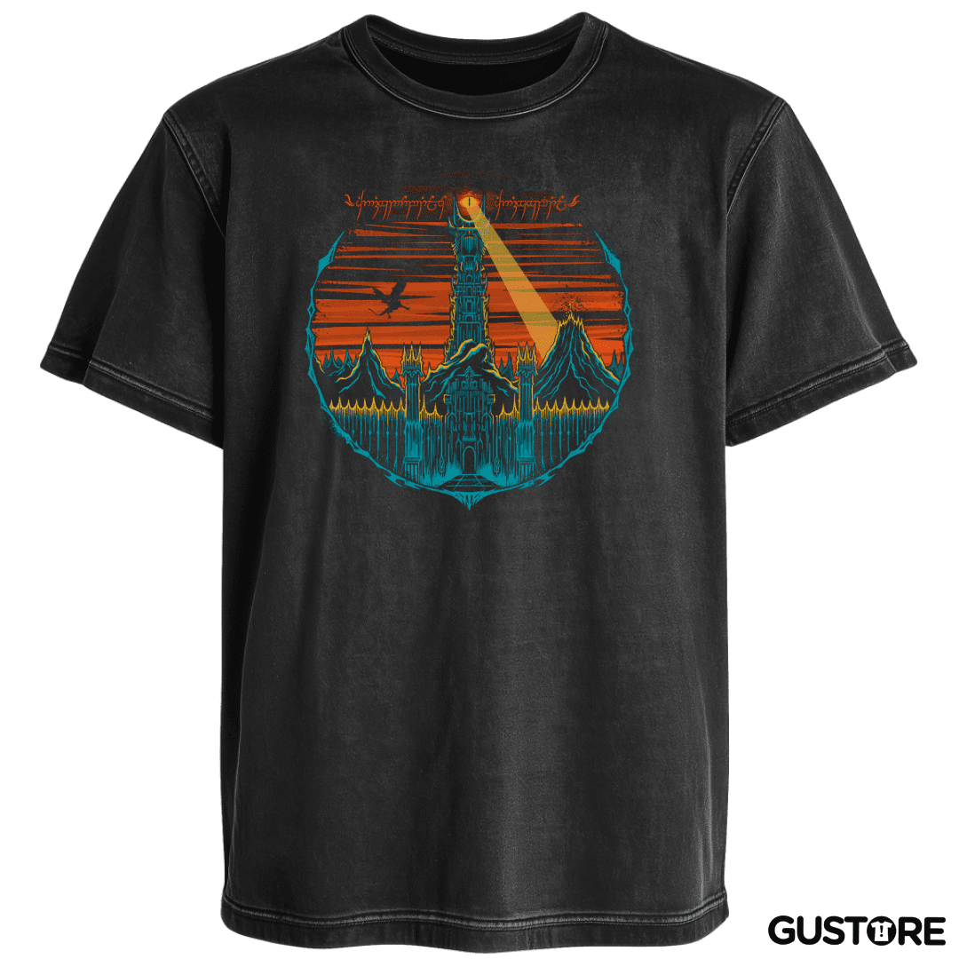 Polera desgastada El ojo de Sauron