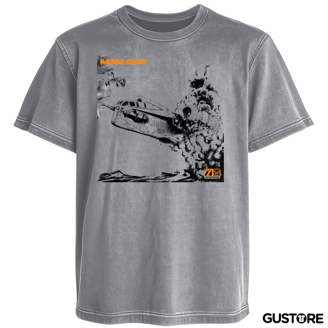 Polera desgastada Razor Crest