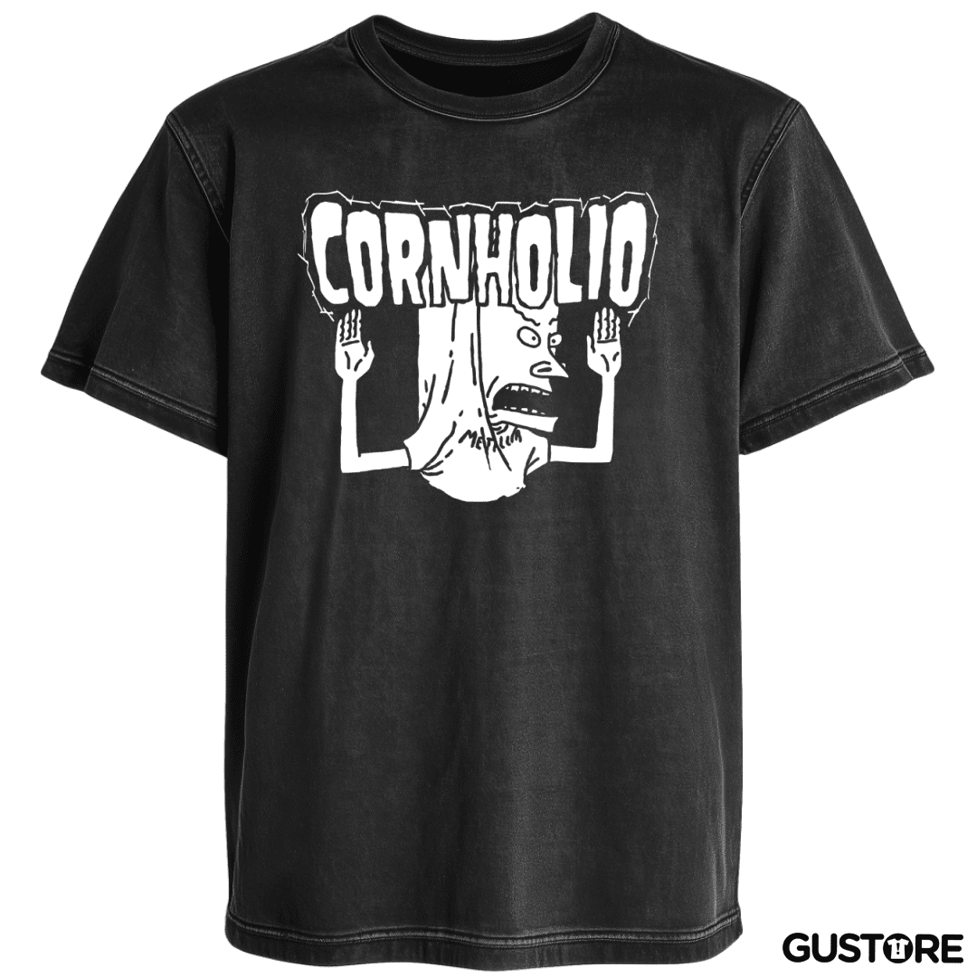 Polera desgastada Cornholio