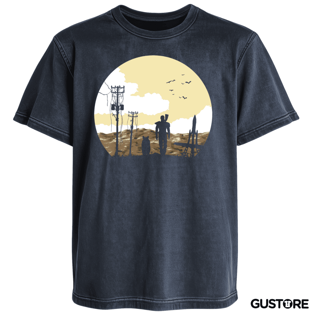Polera desgastada Wasteland