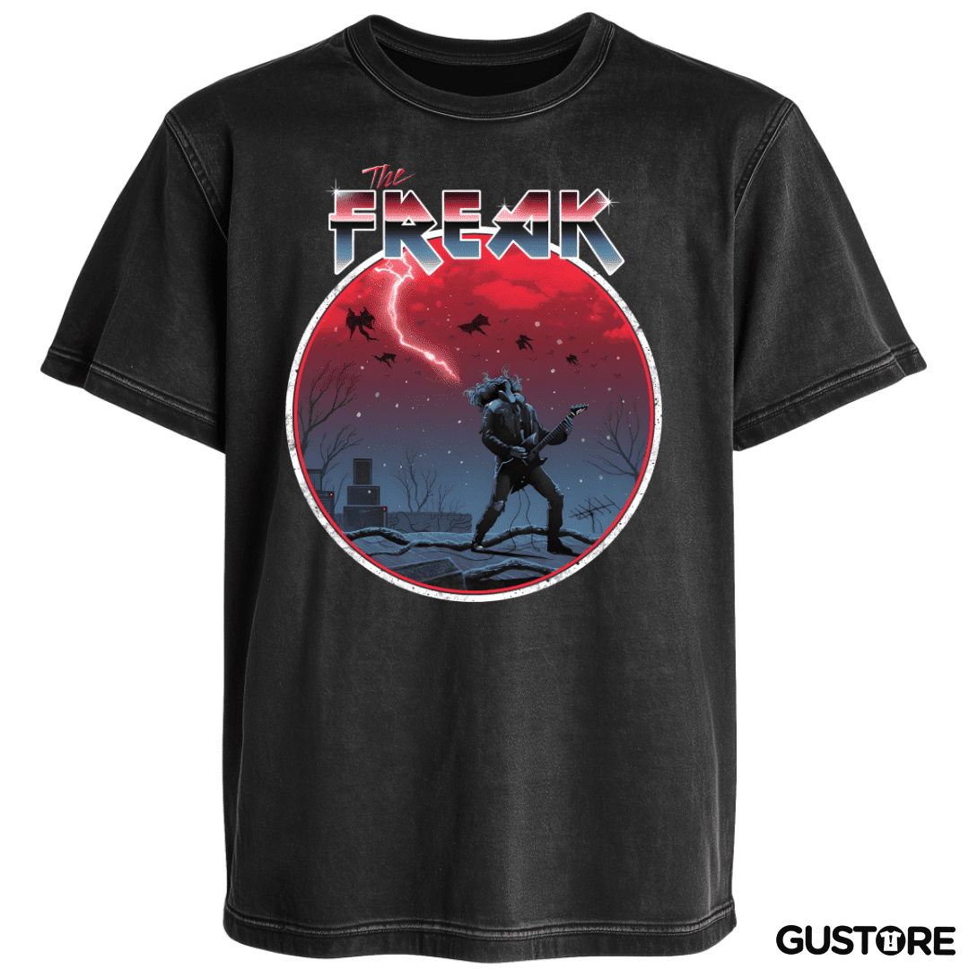 Polera desgastada The Freak Eddie Munson