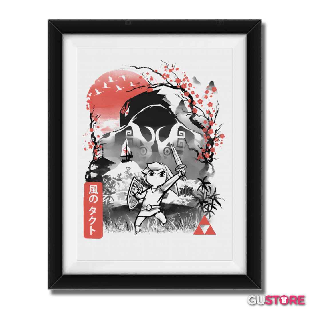 Cuadro decorativo Alzamiento de Link