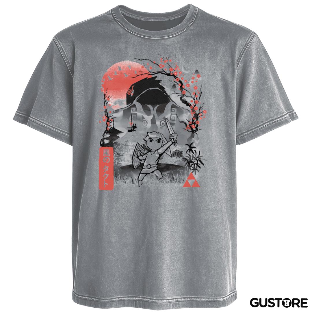 Polera desgastada Alzamiento de Link