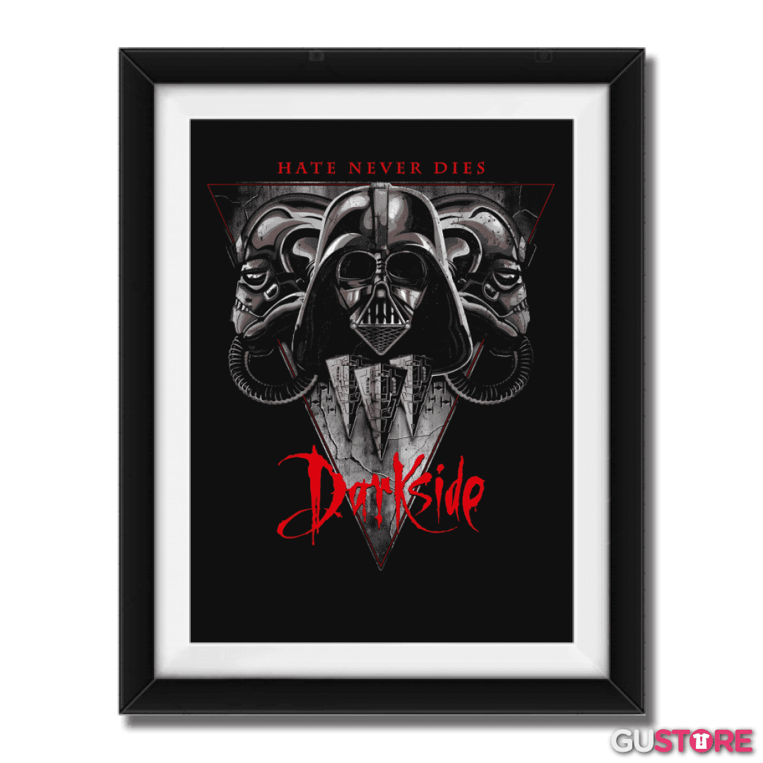 Cuadro decorativo Darkside Hate Never Dies