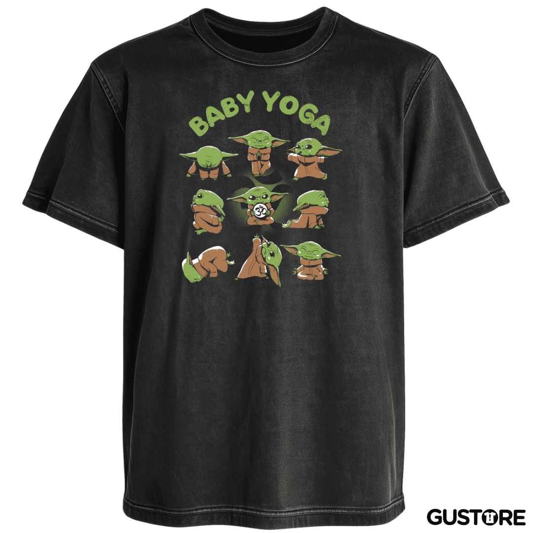Polera desgastada Baby Yoga