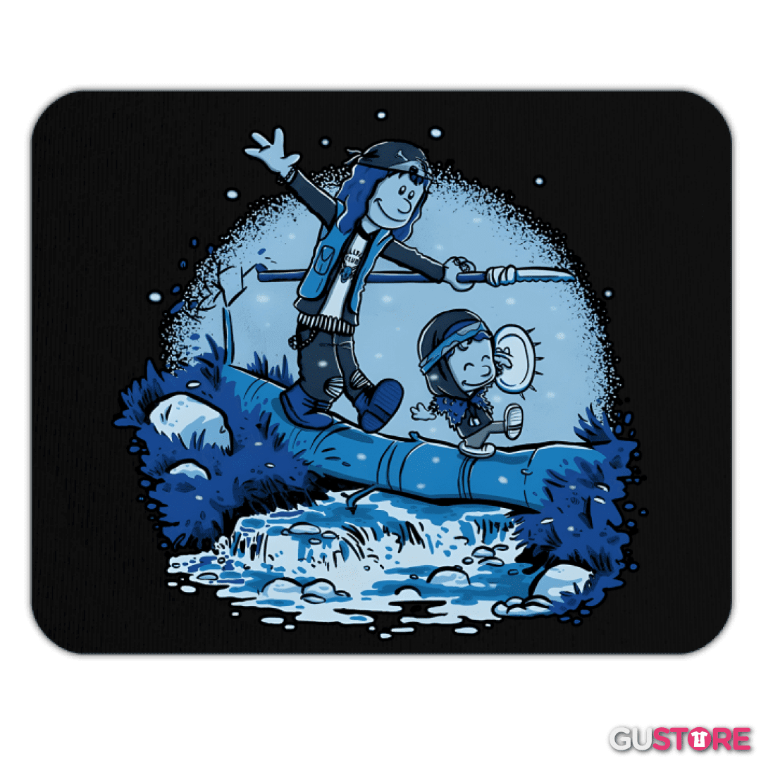 Mousepad Eddie & Dustin Upside