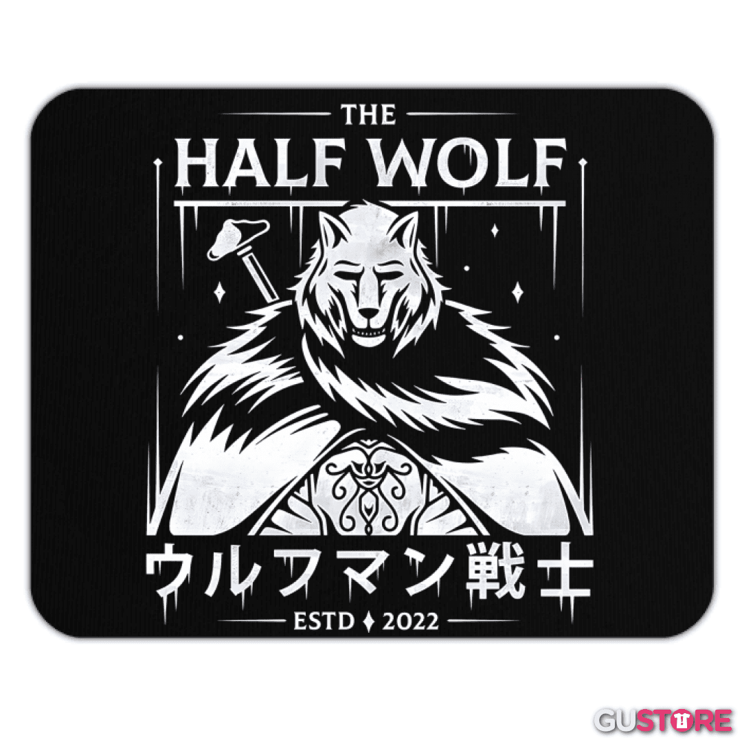 Mousepad Half Wolf Blaidd