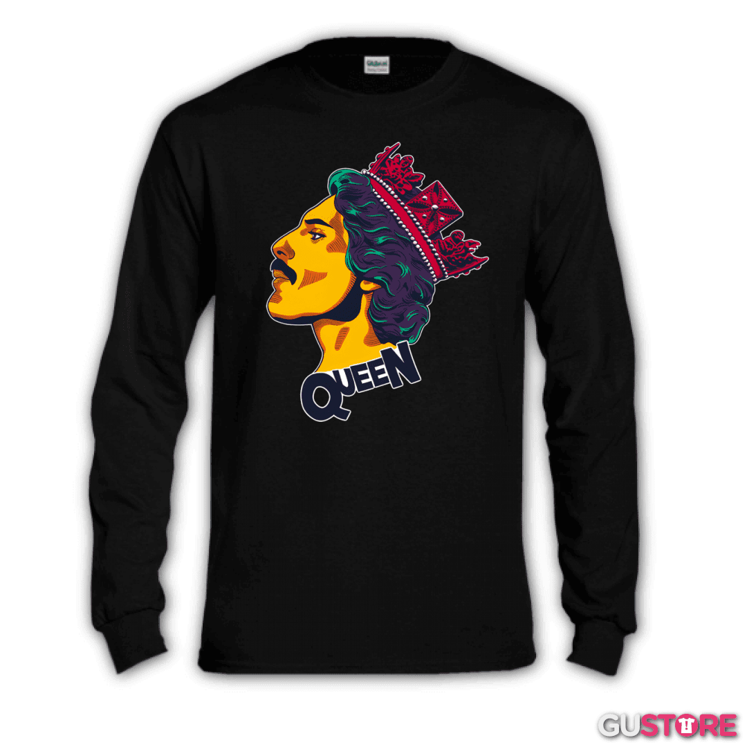 Polera manga larga Queen Mercury