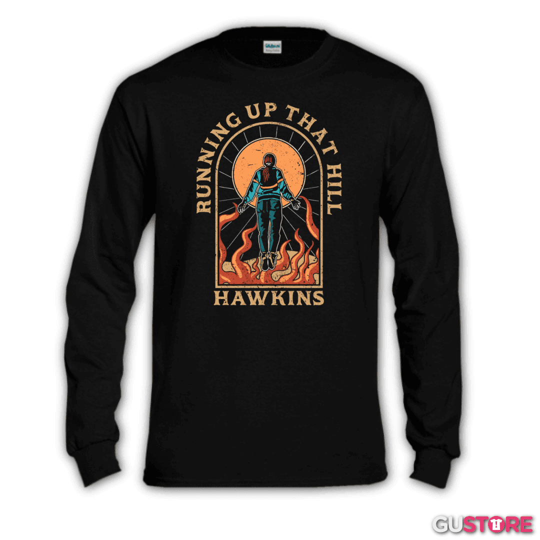 Polera manga larga Running Up Hawkins