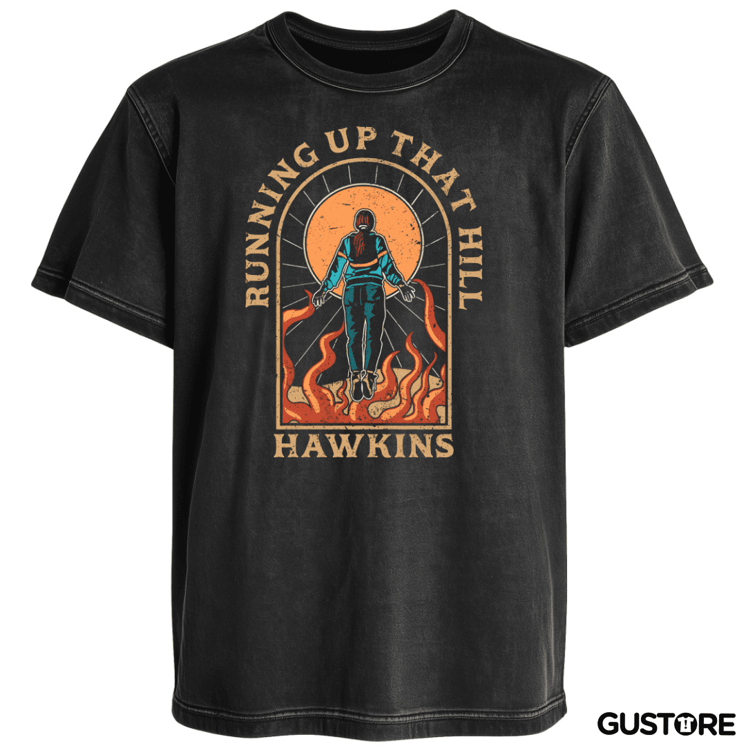 Polera desgastada Running Up Hawkins