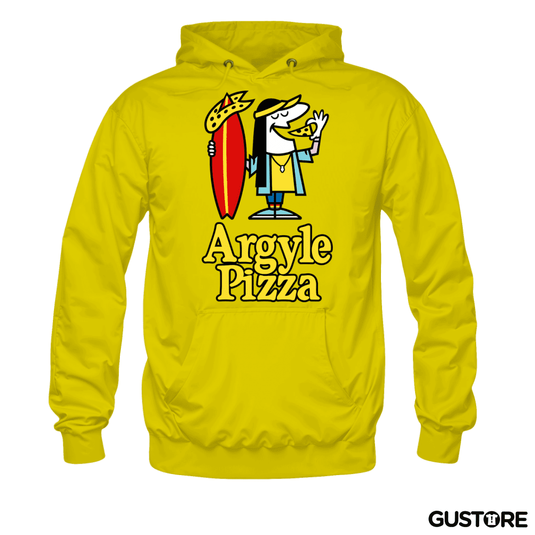 Polerón Canguro Argyle Pizza