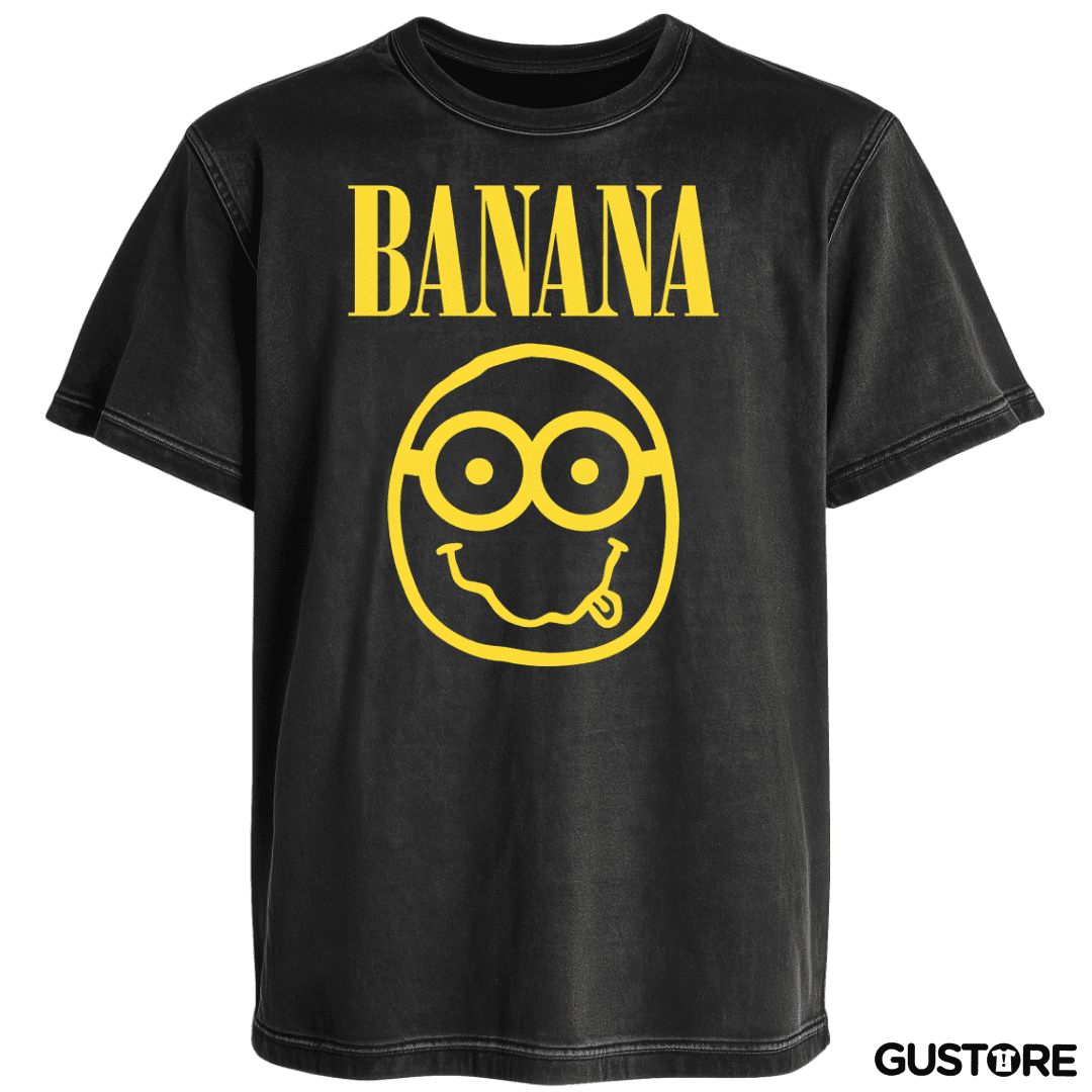 Polera desgastada Banana
